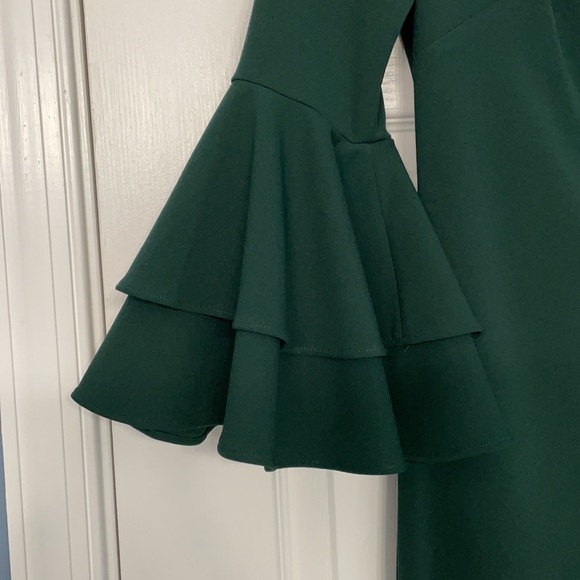 Bell Sleeve Midi Dress - Picture 2 of 5